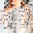 Large Sand Ghost Malone Graphic Sweatshirt