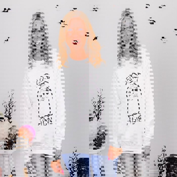 Ghost Malone Graphic Sweatshirt