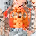 Medium Heather Orange Ghost Nurses Bella Graphic Tee