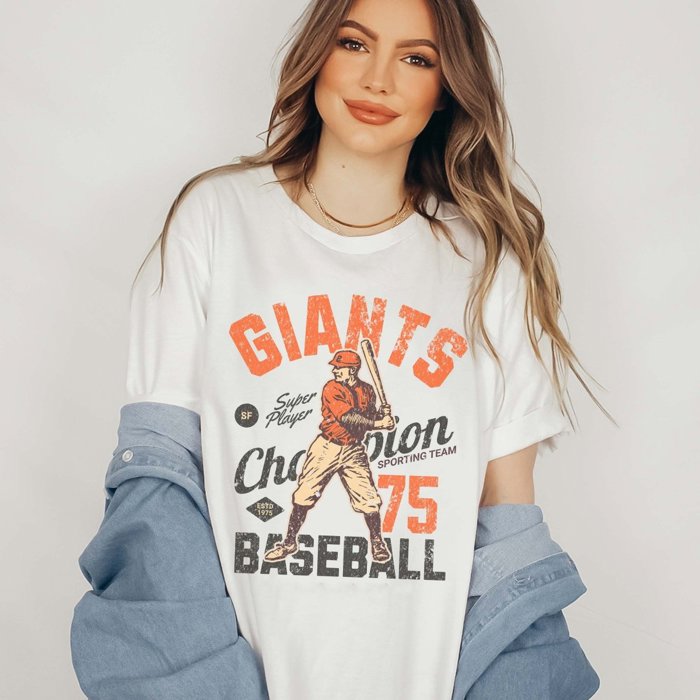 Giants Vintage Baseball Team Tee