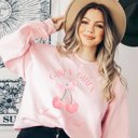 2X Pink Girly Girls Social Club Sweatshirt