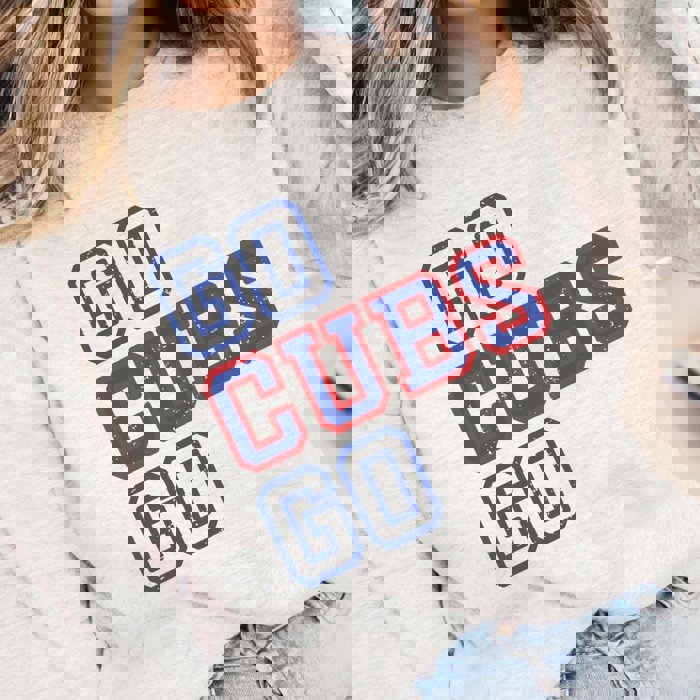 Go Cubs Go Graphic Sweatshirt