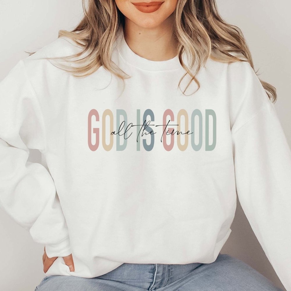 God Is Good Crew Sweatshirt