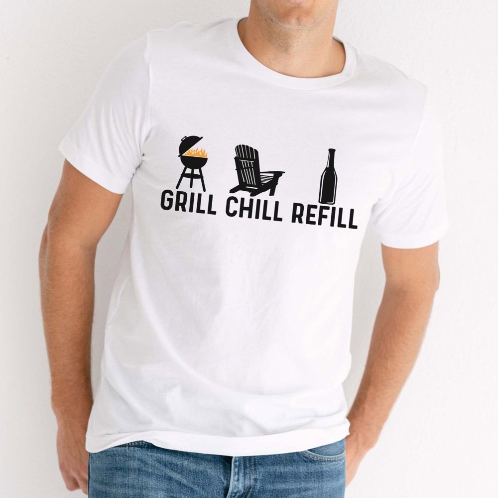 Grill Chill Refill Graphic Tee