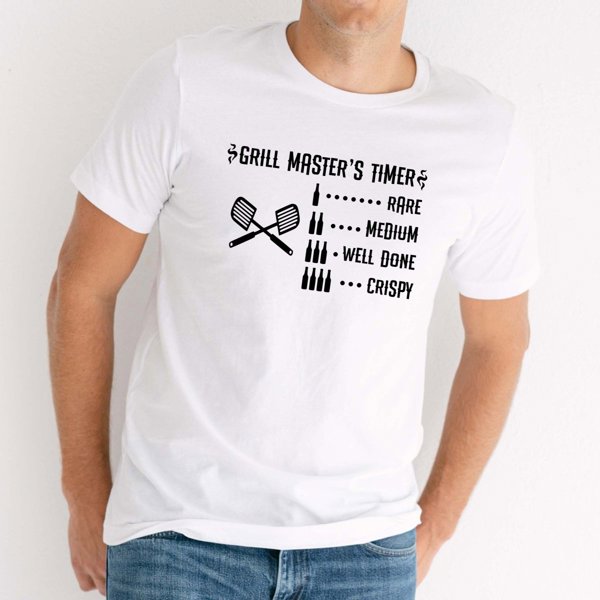 Grill Master Timer Graphic Tee