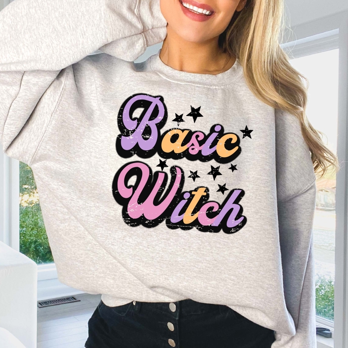 Halloween Crewneck Sweatshirts | Cozy Spooky Season Graphics for Fall