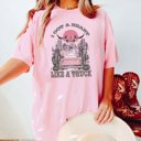 Large Blossom Heart Like A Truck Comfort Color Tee