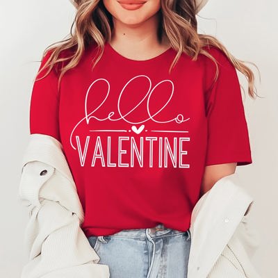 Hello Valentine Tee