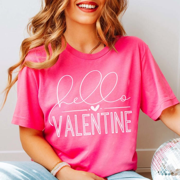 Hello Valentine Tee