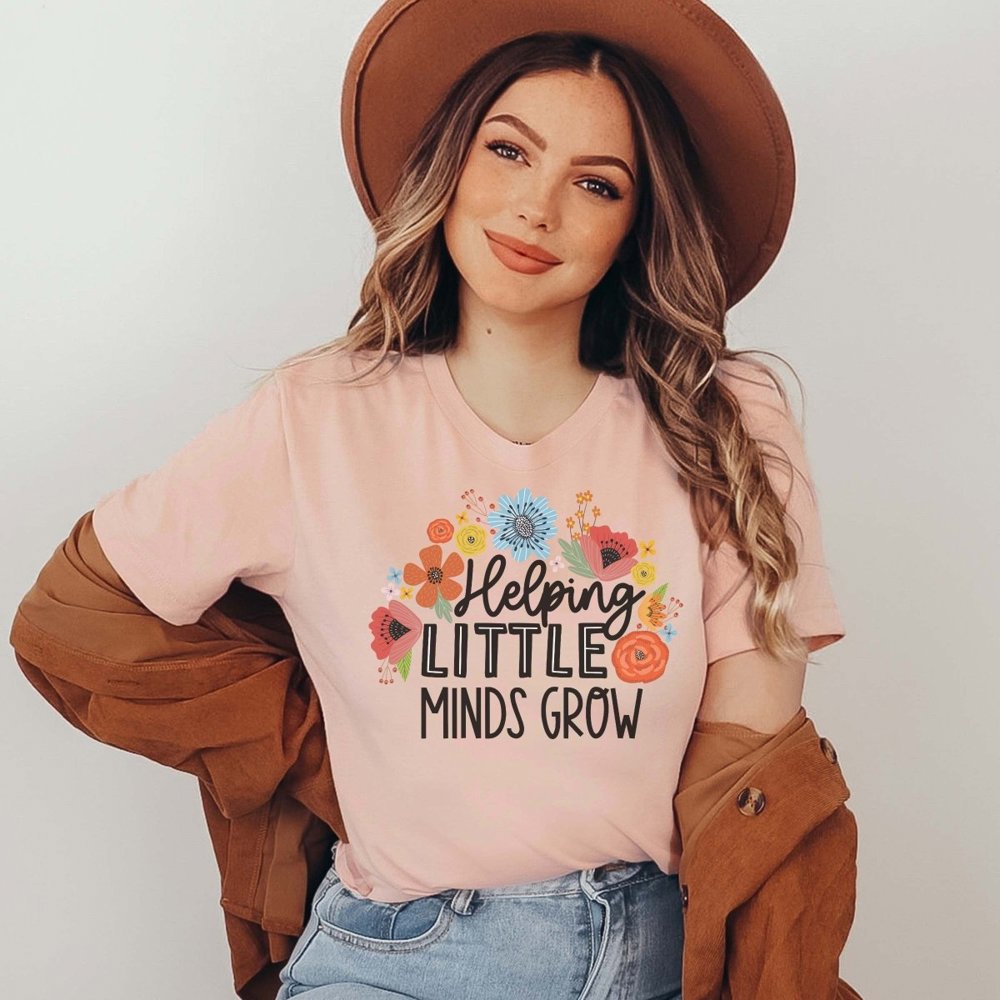 Helping Little Minds Grow Bella Graphic Tee