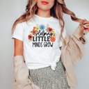 2X White Helping Little Minds Grow Bella Graphic Tee