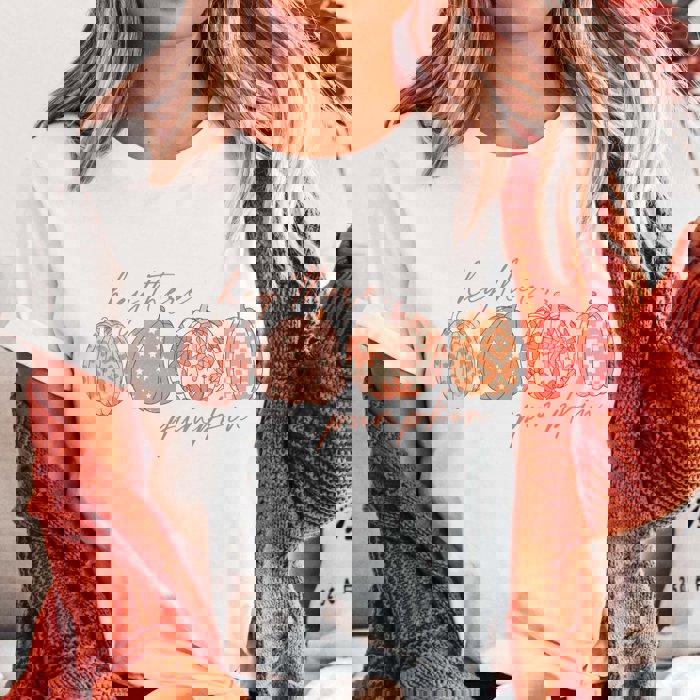 Hey There Pumpkin Bella Graphic Tee