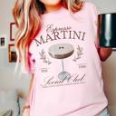 Large blossom Holiday Spirit Social Club Comfort Color Tees