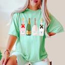 XL chalky mint Holiday Spirit Social Club Comfort Color Tees