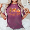 XL Berry Howdy Fall Cozy Comfort Colors Graphic Tees | Wild About Fall, Longhorn, Pumpkins & Western Autumn Shirts