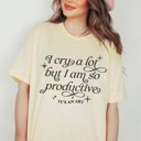 2X Heather French Vanilla I Cry A Lot Graphic Tee