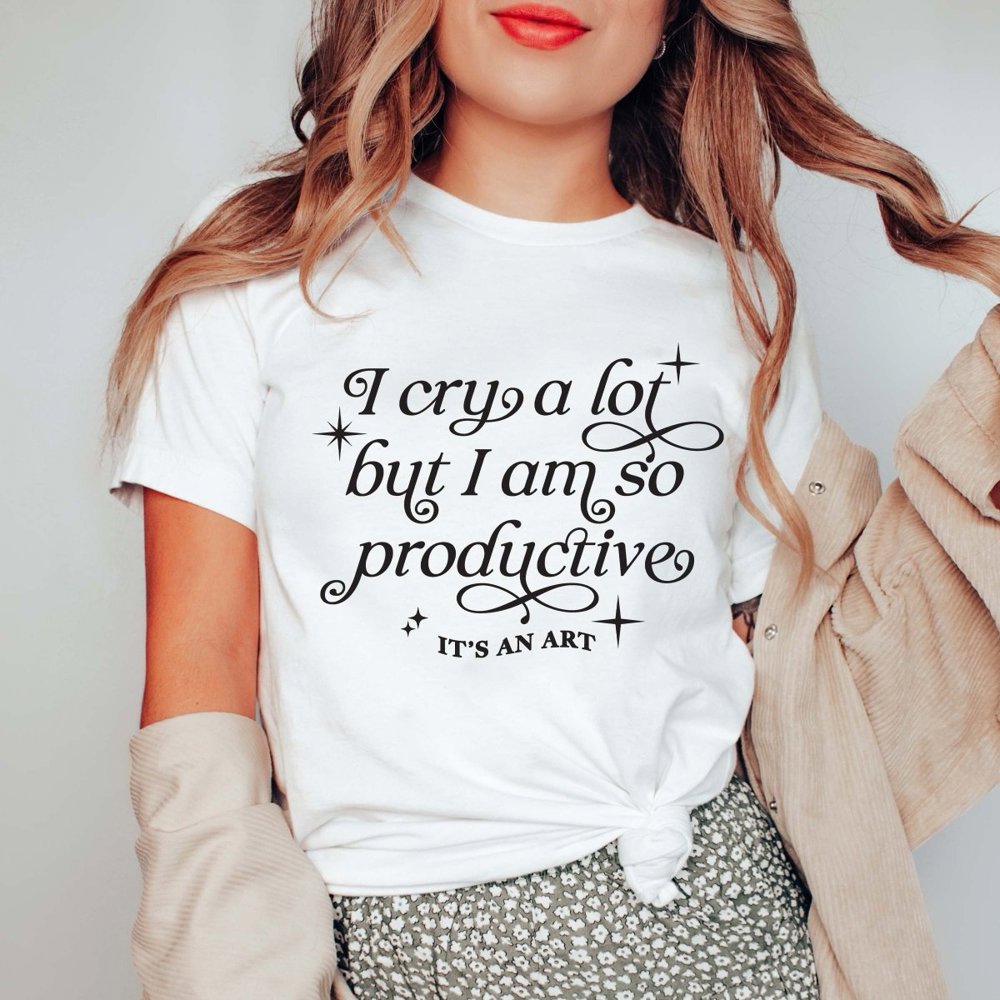 I Cry A Lot Graphic Tee