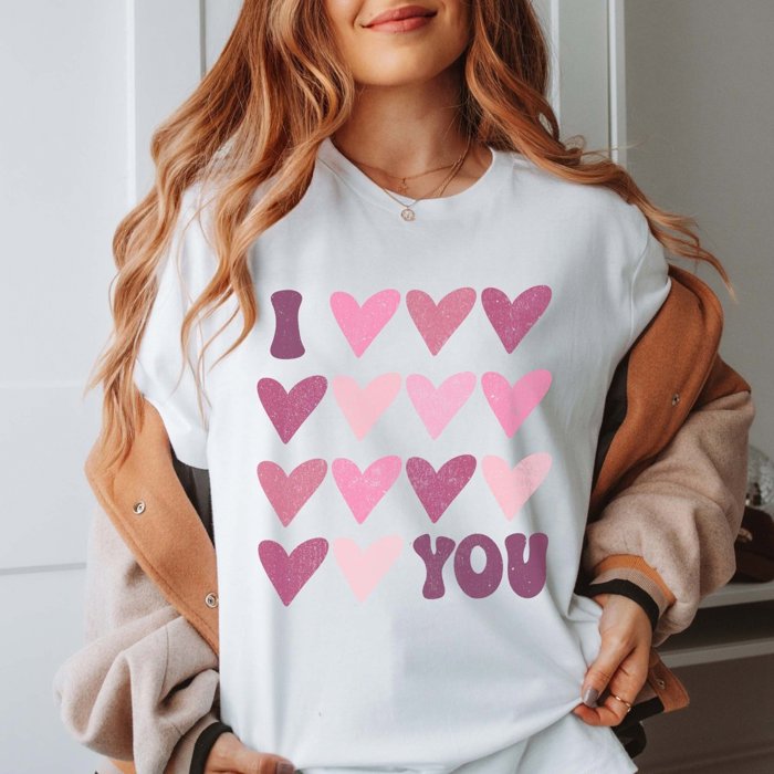 I Heart You Bella Graphic Tee