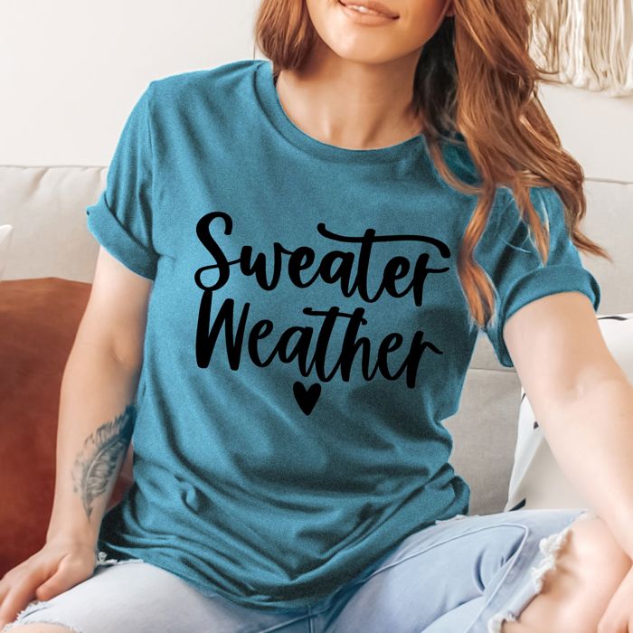 I Love Fall Favorites | Cozy Bella Canvas Tees | Sweater Weather, October Vibes, Sunflowers & Pumpkin Patch Shirts