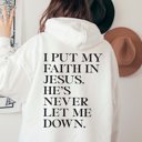  I Put My Faith In Jesus Hoodie