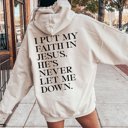 2X Sand I Put My Faith In Jesus Hoodie