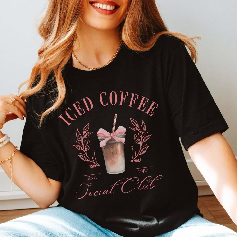 Ice Coffee Social Club Tee