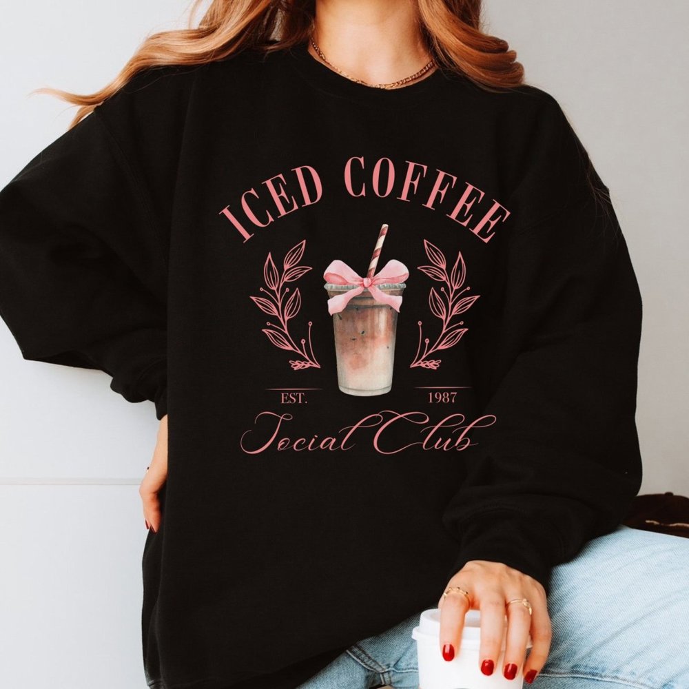 Iced Coffee Social Club Crew Sweatshirt