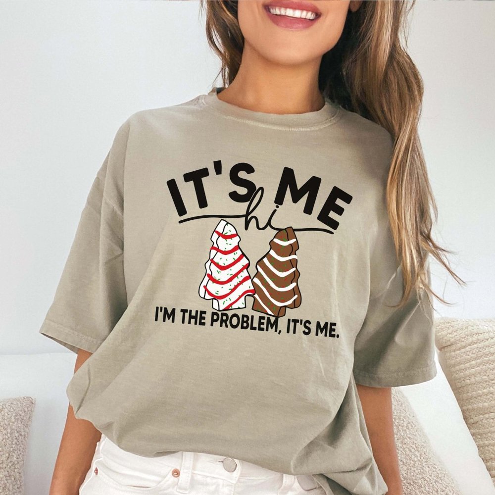 I'm The Problem Christmas Tree Cakes Bella Graphic Tee