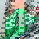 Large Kelly Green In my Christmas Era Crew Sweatshirt