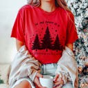  In My Heart Is A Christmas Tree Farm Comfort Color Graphic Tee