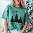  In My Heart Is A Christmas Tree Farm Comfort Color Graphic Tee