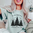 2X Bay In My Heart Is A Christmas Tree Farm Comfort Color Graphic Tee