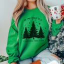  In My Heart Is A Christmas Tree Farm Graphic Sweatshirt