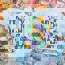 Medium Chambray In My Mardi Gras Era Comfort Color Tee