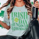 2X Bay Irish Today Hungover Tomorrow Comfort Color Tee