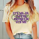 2X Banana It's Me Hi Mardi Gras Beads Comfort Color Tees