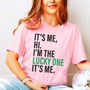 2X Pink It's Me I'm The Lucky One Tee