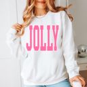 Large White Jingle Bells Christmas Sweatshirts – Cozy, Festive, and Boutique-Style Holiday Pullovers