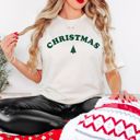 2X Natural Jingle Christmas Bella Canvas Tees – Merry & Jolly Holiday Graphic Tees for Women