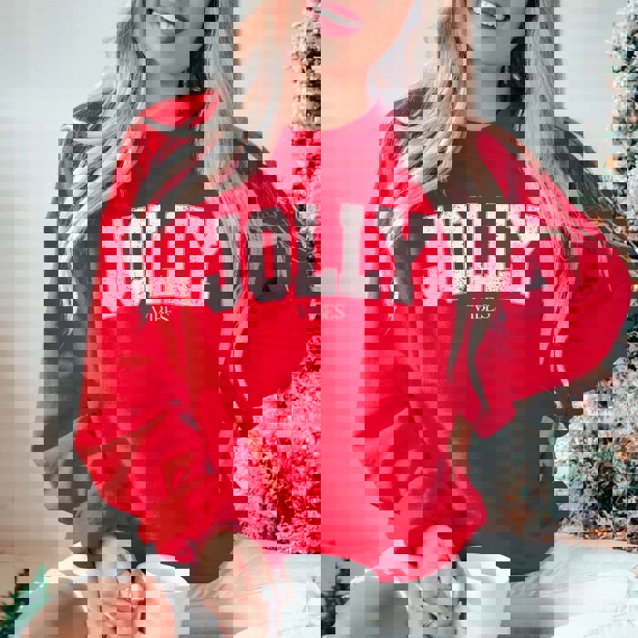 Jolly Vibes Crew Sweatshirt