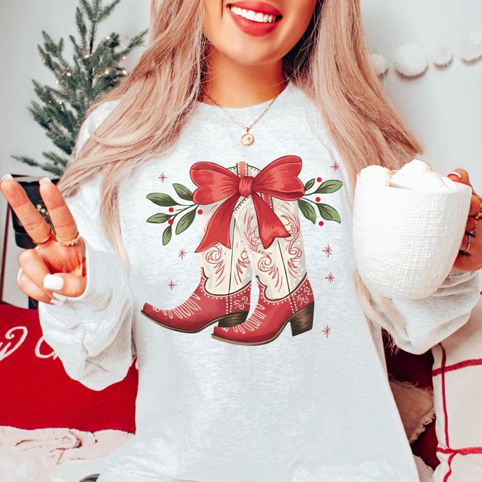 Joy To The World Christmas Sweatshirts – Jolly, Merry, and Peppermint Mocha Holiday Collection