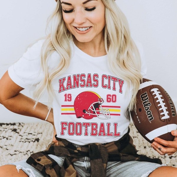 Kansas City Football Bella Graphic Tee