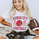  Kansas City Football Bella Graphic Tee