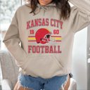 2X Sand Kansas City Football Graphic Hoodie