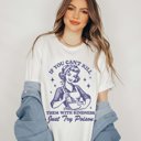 Large White Kill Them With Kindness Tee