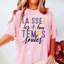 2X Blossom Laissez Les Bon Temps Roule Comfort Color Tee