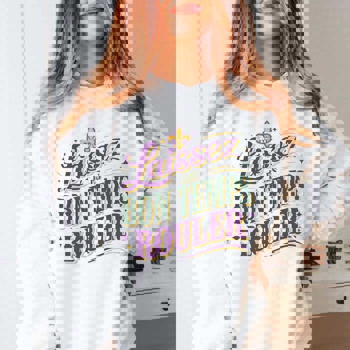 Laissez Les Bon Temps Rouler Graphic Sweatshirt