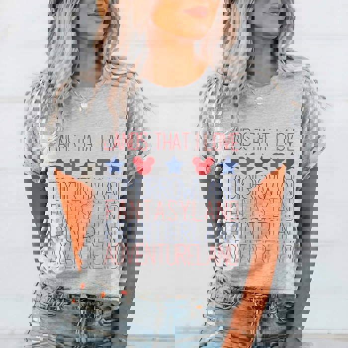 Lands That I Love Graphic Tee