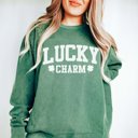  Lucky Charm Comfort Colors Crew Sweatshirt