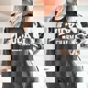 Large Pepper Lucky Charm Comfort Colors Crew Sweatshirt